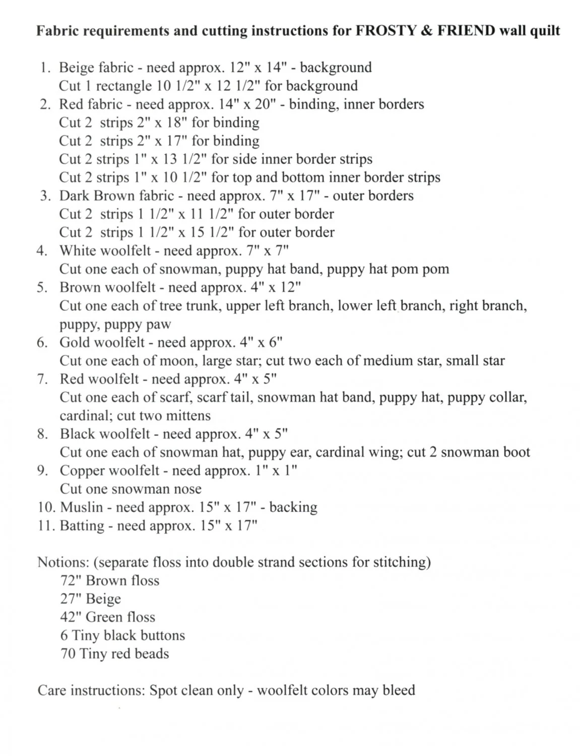 Frosty and Friend Pattern - Image 3