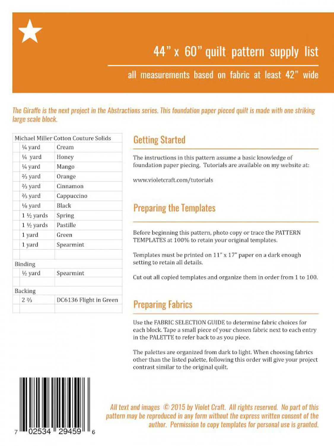 Giraffe Abstractions Quilt - Image 4