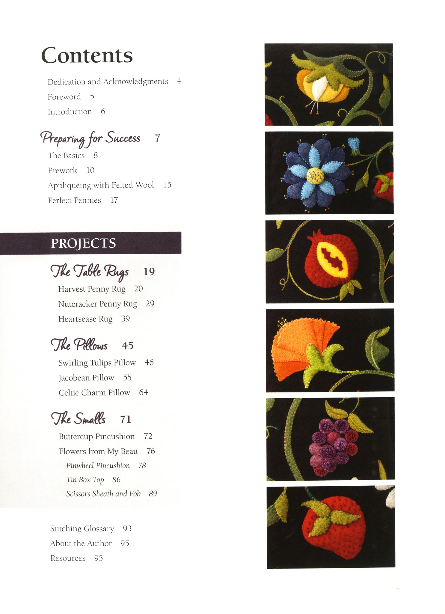 Gorgeous Wool Applique - Image 3