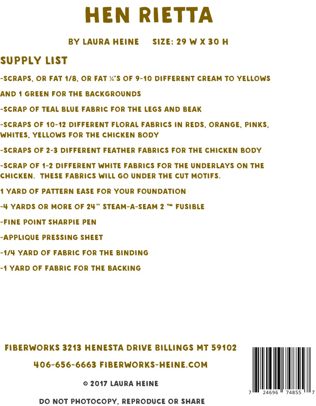 Hen Rietta Collage - Image 3