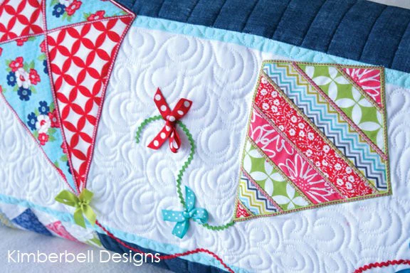 Let's Go Fly a Kite Bench Pillow CD - Image 4