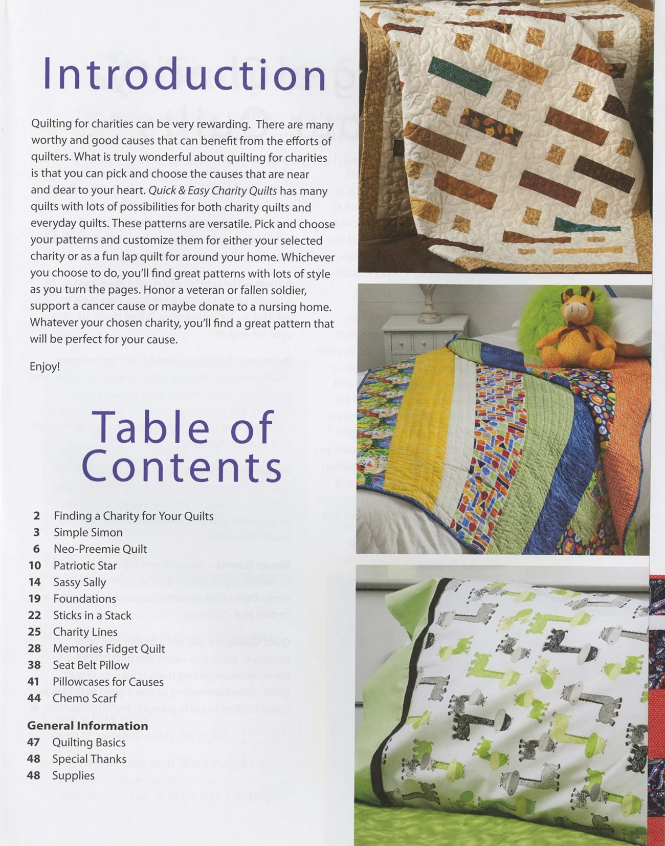 Quick and Easy Charity Quilts - Image 3