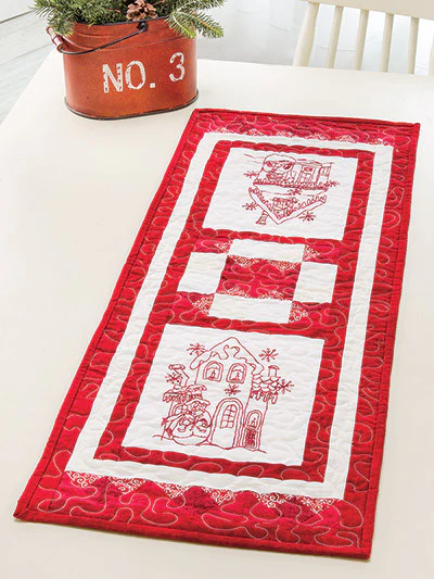 Redwork Blizzard Buddies - Image 3